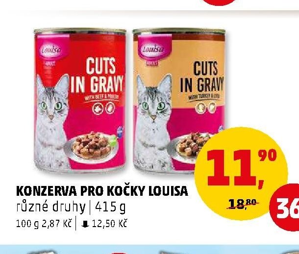 KONZERVA PRO KOČKY LOUISA