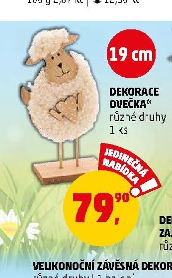 DEKORACE OVEČKA