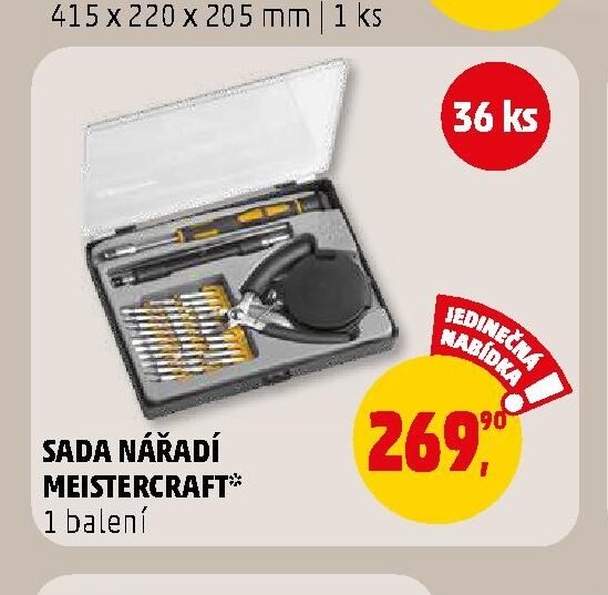 SADA NÁŘADÍ MEISTERCRAFT