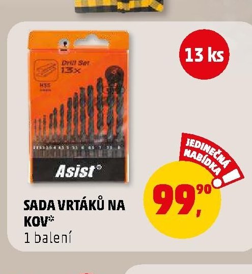 SADA VRTÁKŮ NA KOV