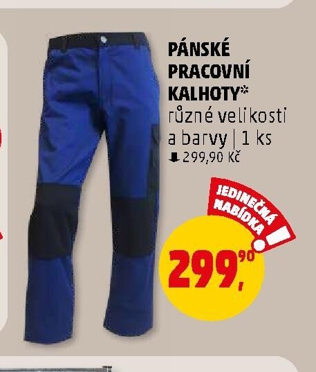 PÁNSKÉ PRACOVNÍ KALHOTY