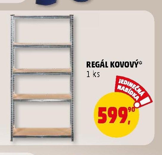 REGÁL KOVOVÝ