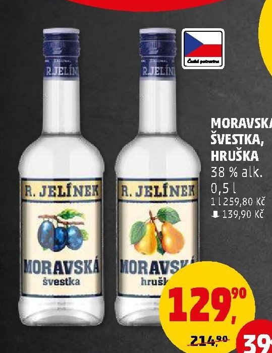 Moravská švestka, hruška