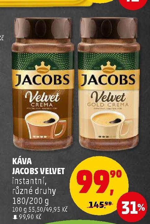 Káva Jacobs Velvet