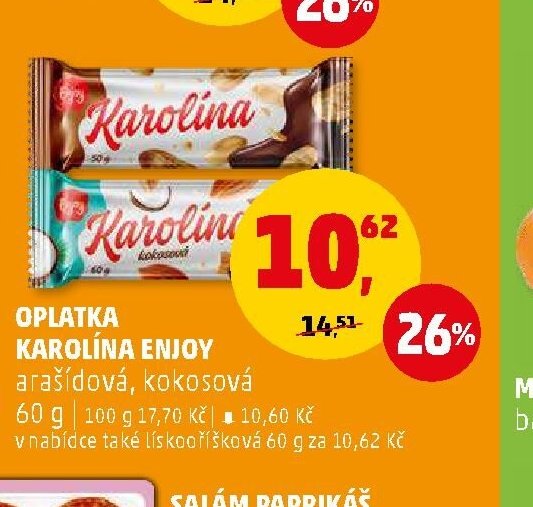 Oplatka Karolína Enjoy