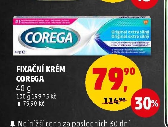 Fixační krém Corega