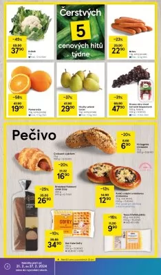akční leták Tesco 21.2.2024-27.2.2024