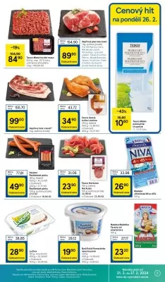 akční leták Tesco 21.2.2024-27.2.2024