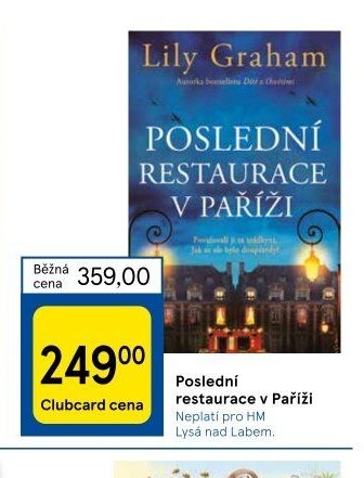 Poslední restaurace v Paříži
