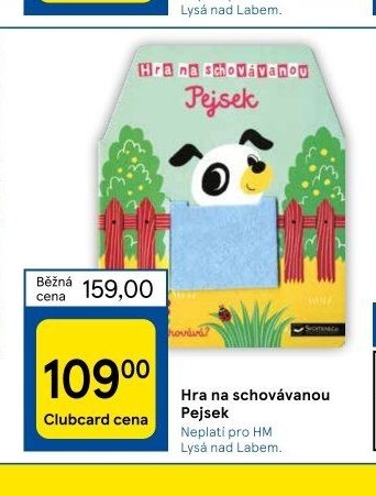 Hra na schovávanou Pejsek
