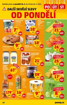 akční leták Penny Market 22.2.2024-28.2.2024