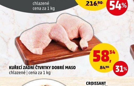 Kuřecí zadní čtvrtky Dobré maso