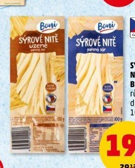 SÝROVÉ NITĚ BONI různé druhy 100 g