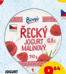 JOGURT ŘECKÝ BONI různé druhy 140 g
