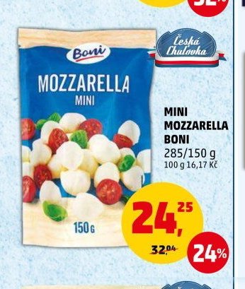 MINI MOZZARELLA BONI 285/150 g