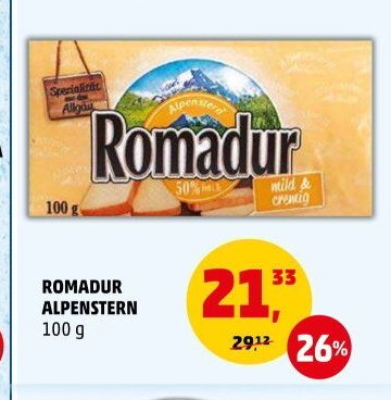 ROMADUR ALPENSTERN 100 g