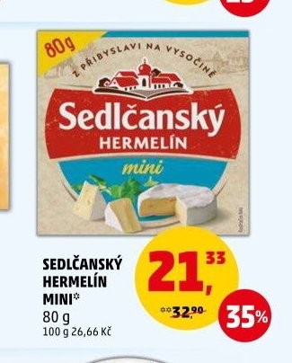 SEDLČANSKÝ HERMELÍN MINI 80 g