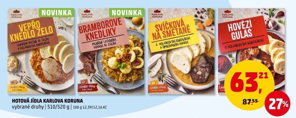 Hotová jídla Karlova Koruna