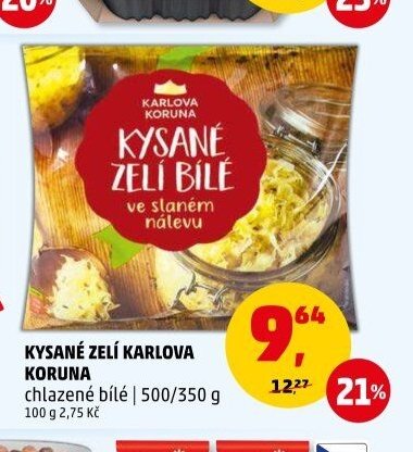Kysané zelí Karlova Koruna