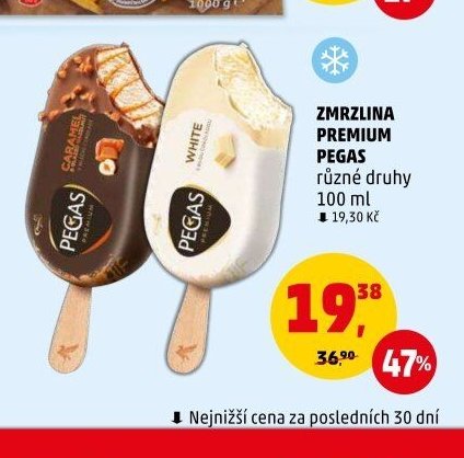 Zmrzlina Premium Pegas