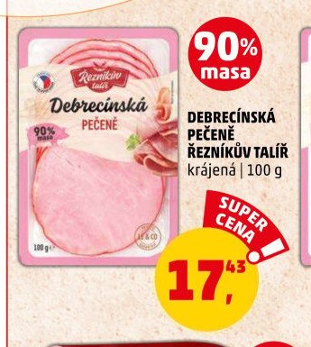 DEBRECÍNSKÁ PEČENĚ ŘEZNÍKŮV TALÍŘ