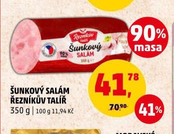 ŠUNKOVÝ SALÁM ŘEZNÍKŮV TALÍŘ
