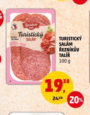 TURISTICKÝ SALÁM ŘEZNÍKŮV TALÍŘ