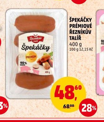ŠPEKÁČKY PRÉMIOVÉ ŘEZNÍKŮV TALÍŘ