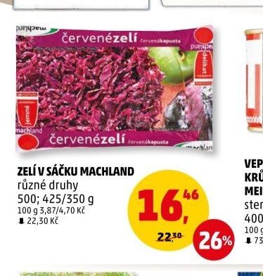 Zelí v sáčku Machland