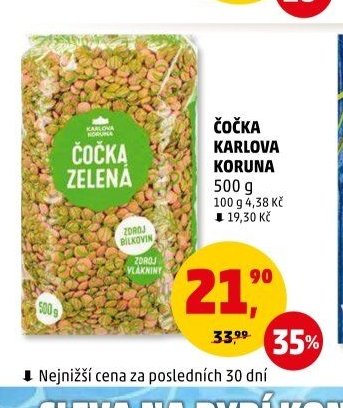 Čočka Karlova Koruna