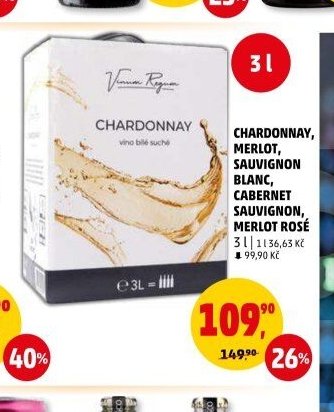 Chardonnay, Merlot, Sauvignon Blanc, Cabernet Sauvignon, Merlot Rosé