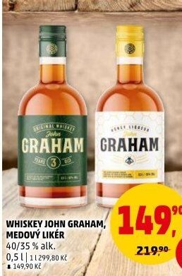 Whiskey John Graham, Medový likér