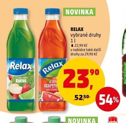 RELAX vybrané druhy