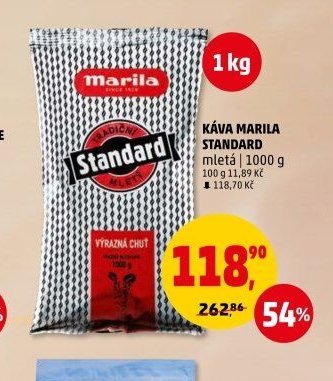KÁVA MARILA STANDARD