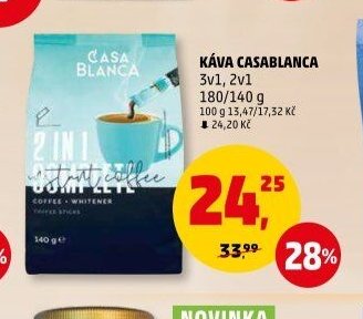 KÁVA CASABLANCA 3v1, 2v1