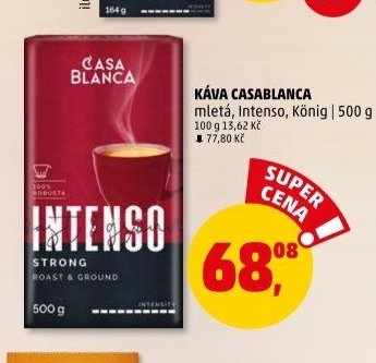 KÁVA CASABLANCA INTENSO