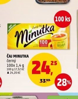 ČAJ MINUTKA ČERNÝ