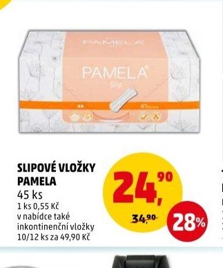 SLIPOVÉ VLOŽKY PAMELA