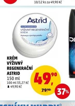 KRÉM VÝŽIVNÝ REGENERAČNÍ ASTRID