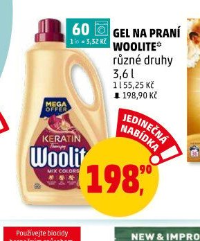 GEL NA PRANÍ WOOLITE*