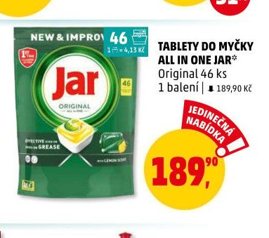 TABLETY DO MYČKY ALL IN ONE JAR*