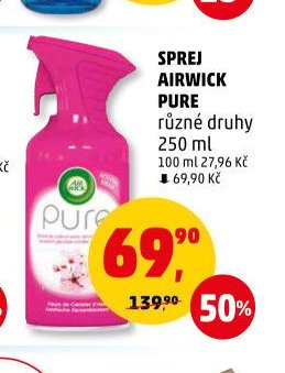 SPREJ AIRWICK PURE