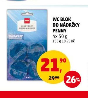 WC BLOK DO NÁDRŽKY PENNY