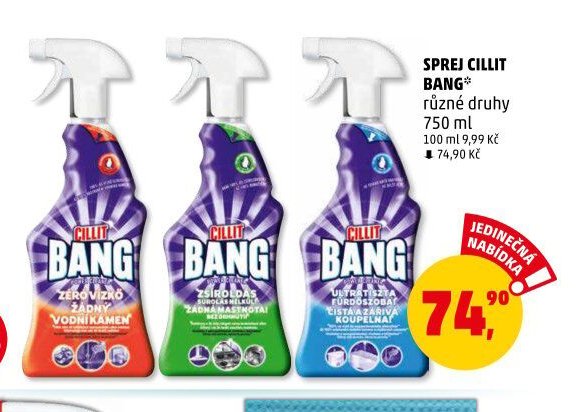 Sprej Cillit Bang