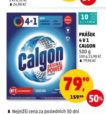 Prášek 4 v 1 Calgon