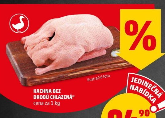 KACHNA BEZ DROBŮ CHLAZENÁ