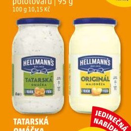 Tatarská omáčka, Majonéza Hellmann's