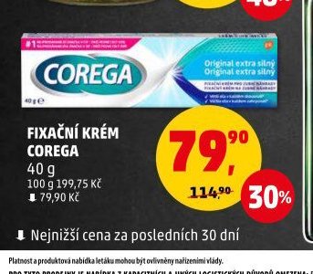 Fixační krém Corega
