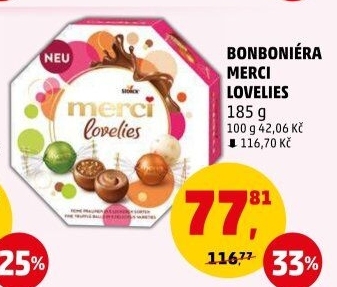 Bonboniéra Lovelies Merci