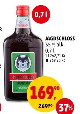 Bylinný likér Jagdschloss